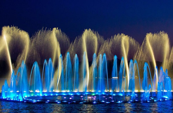 music fountain